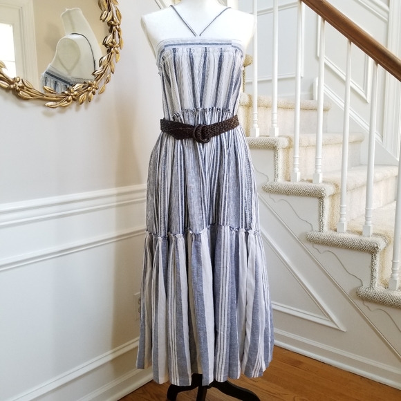 J. Crew | Dresses | J Crew Chambray Coverup Dress In Stripe Brand New |  Poshmark